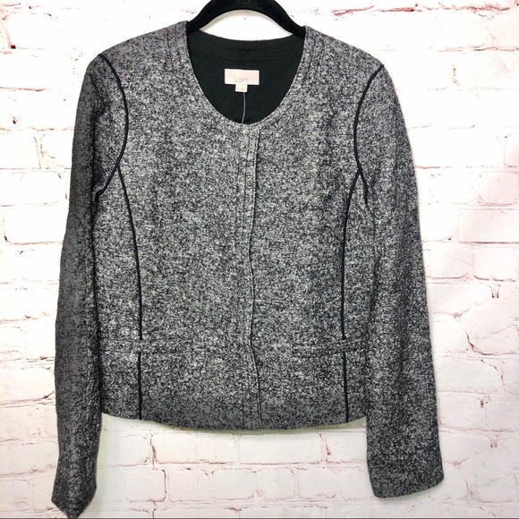 LOFT Jackets & Blazers - NWT LOFT Marled Wool Jacket Blazer